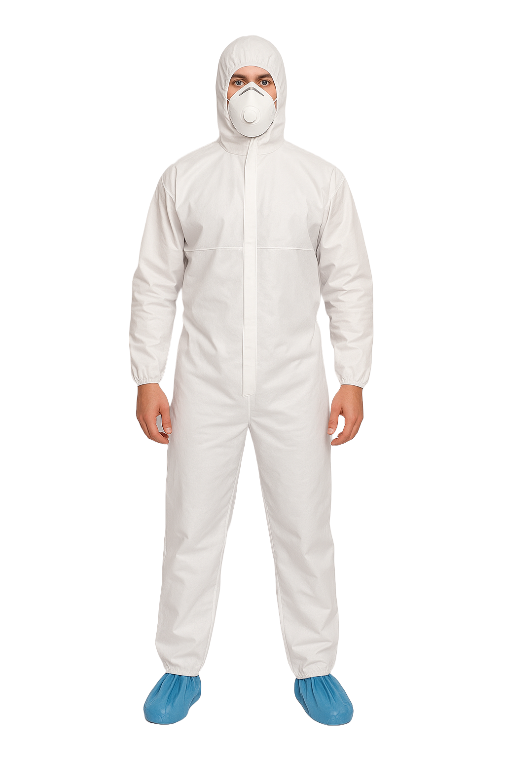 NF2000 Disposable Coverall 50 GSM Non Woven SMS Fabric CE Cat III